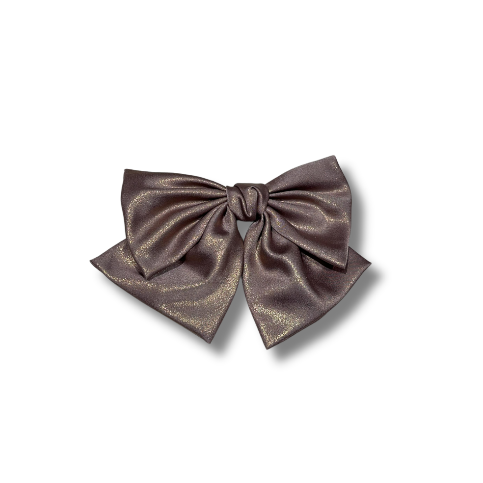 Shimmer Shine Mauve Hair Bow