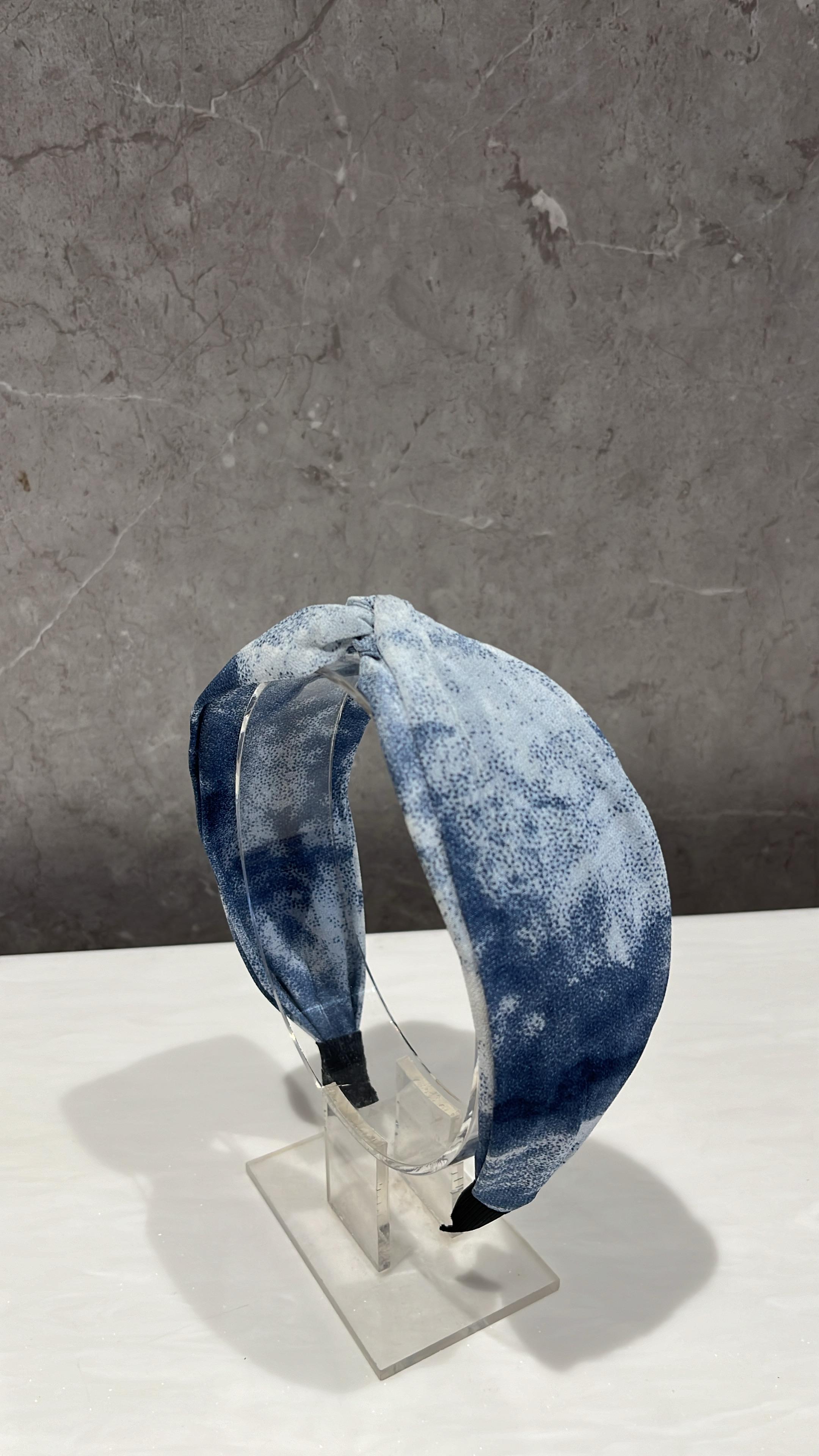 Bubblegum Blue Cloud Dream Turban Hairband